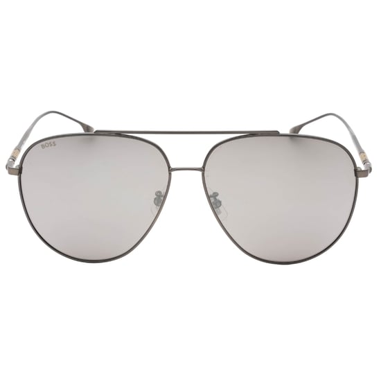 Hugo Boss - Sonnenbrille in mattem Rutheniumsilber - Image 1