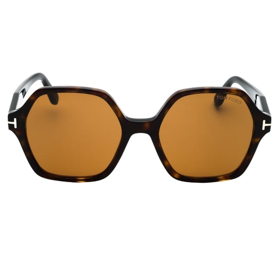 Tom Ford Romy Sonnenbrille in dunklem Havannabraun - Image 1
