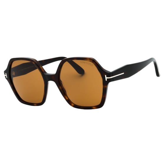 Tom Ford Romy Sonnenbrille in dunklem Havannabraun - Image 2