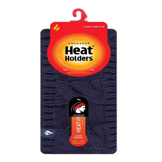 Damen Kabelstrick Fleece gefüttertes thermisches Winter Ohrwärmer Stirnband - Image 2