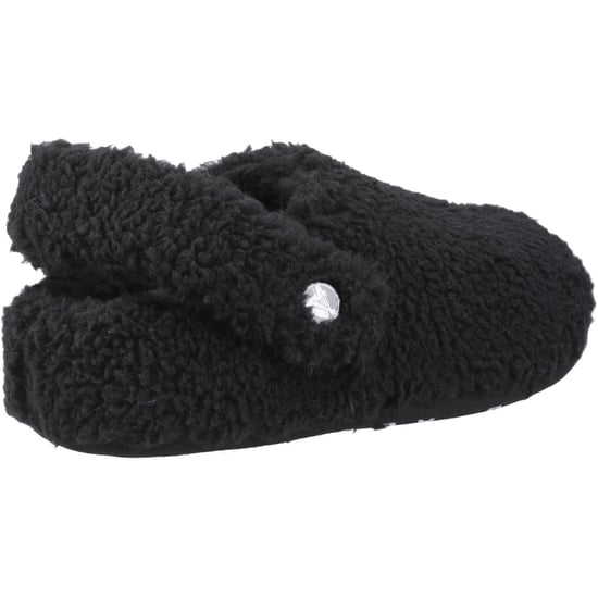 Crocs Classic Cozzzy Polyester Schwarze Hausschuhe - Image 2