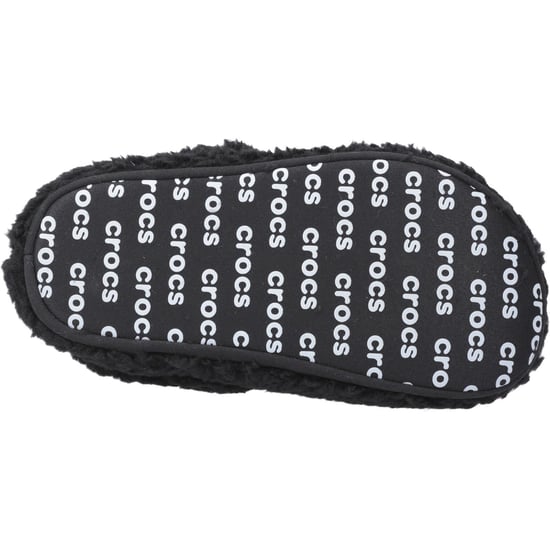 Crocs Classic Cozzzy Polyester Schwarze Hausschuhe - Image 3