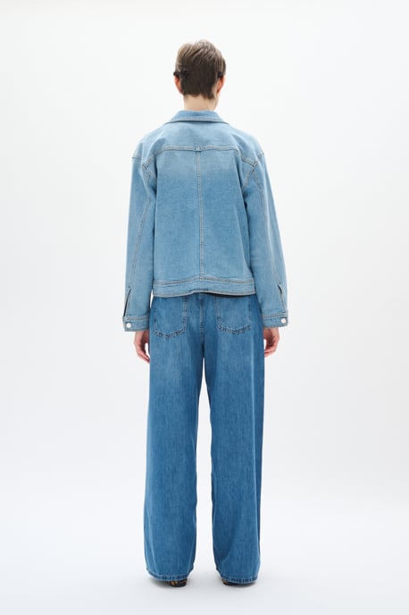 Jeansjacke Relaxed fit Light Washed Denim - Image 4