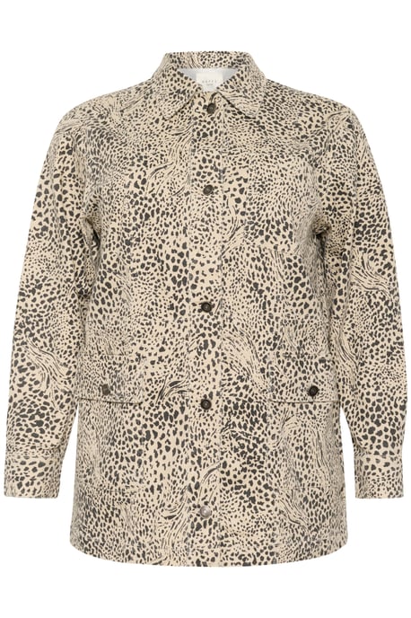 Jeansjacke Loose fit Abstract Leopard - Image 4