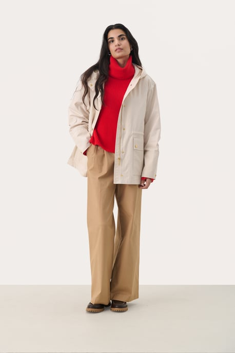 Jacke Gerade Passform French Oak cream - Image 1