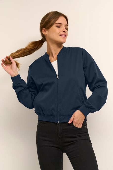 Jacke Relaxed Fit MitternachtsMarine - Image 4
