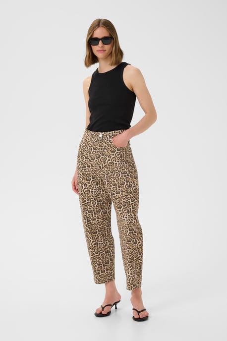 Jeansjacke Tight fit Classic Leopard - Image 5
