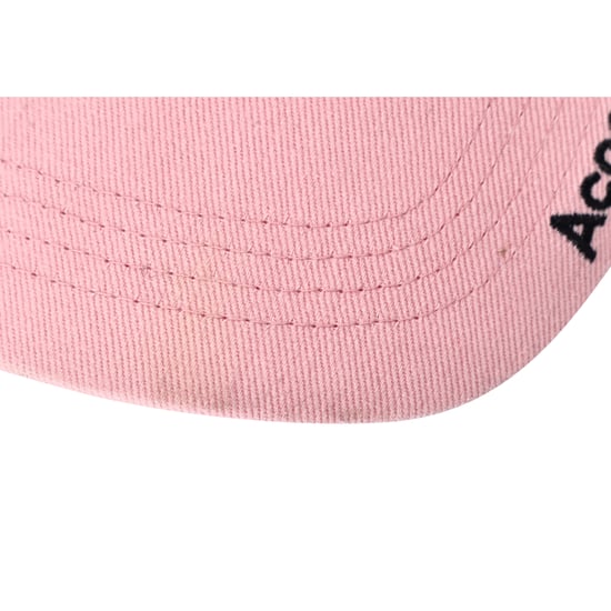 Acne Studios – Baseballkappe aus Twill mit Logo aus rosa Baumwolle - Image 5