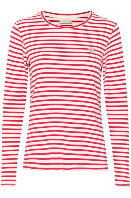 Langarm-Shirt Regular fit Chalk / Virtual Pink Stripe - Image 4