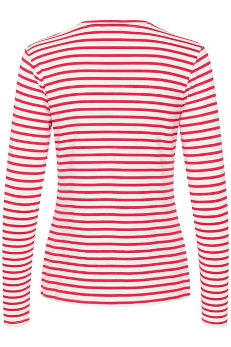 Langarm-Shirt Regular fit Chalk / Virtual Pink Stripe - Image 5