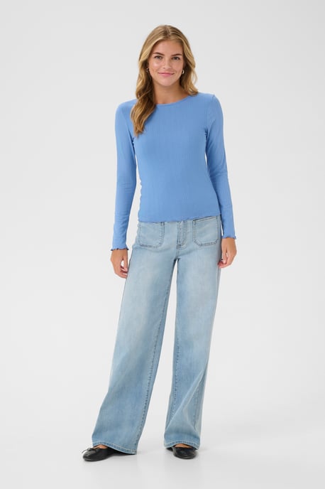 Langarm-Shirt Regular fit Ultramarine - Image 1