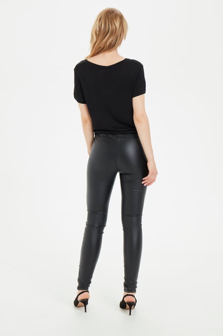 Leggings Slim Fit Schwarz Tief black - Image 4