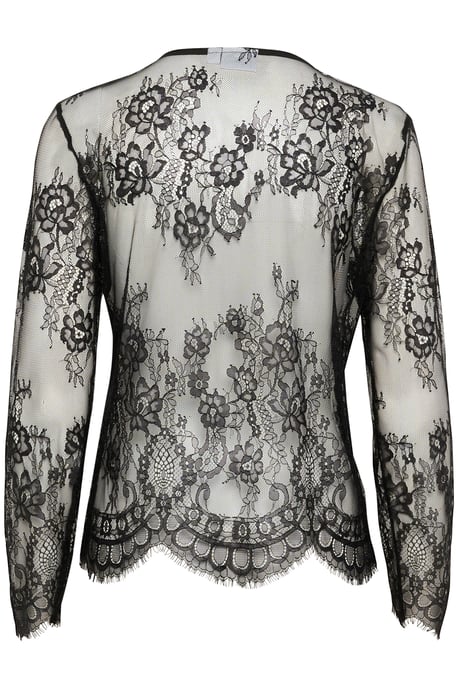 Langarmshirt in Regular Fit Schwarz black - Image 5