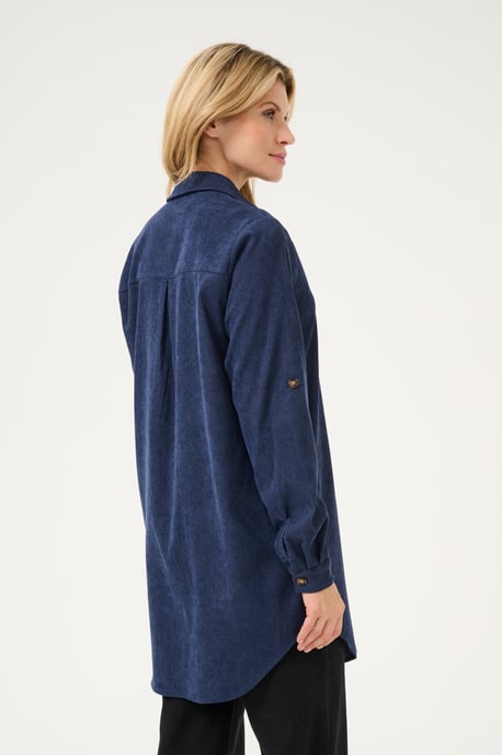 Langarm - Hemd Loose fit Midnight Marine - Image 3