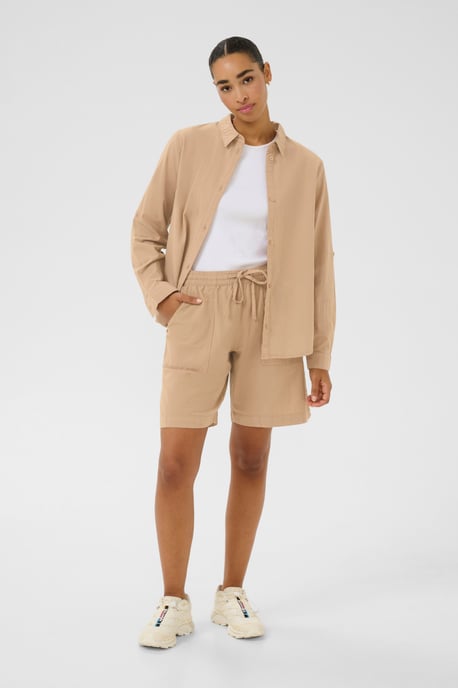 Langarm - Hemd Regular fit Classic Sand - Image 1
