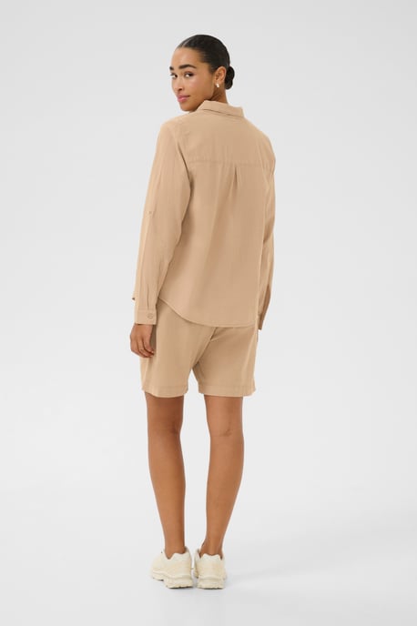Langarm - Hemd Regular fit Classic Sand - Image 2