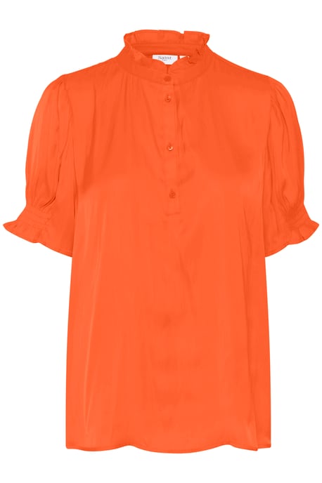 Langarm - Hemd Gerade Passform Poinciana orange - Image 4