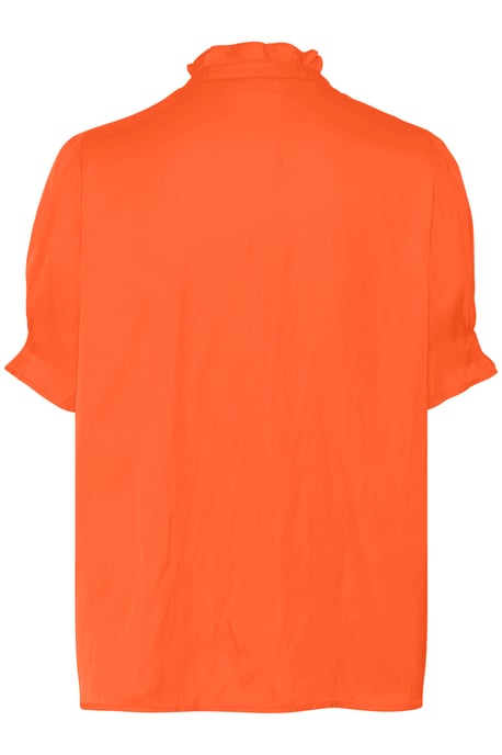 Langarm - Hemd Gerade Passform Poinciana orange - Image 5