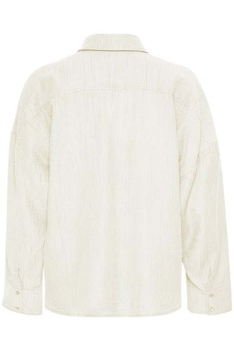 Langarm-Hemd Gerade Passform Whisper White - Image 5