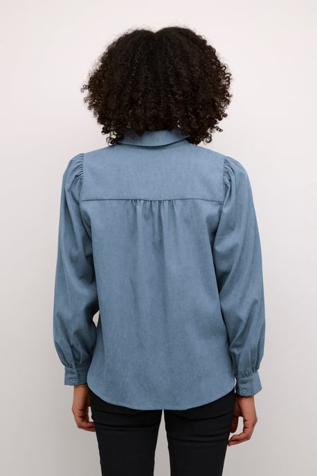Langarm - Hemd Regular fit Celestrial Blue - Image 3