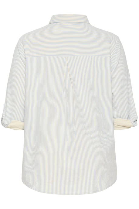 Langarm - Hemd Loose fit Nantucket breeze/White stripe blue white - Image 5