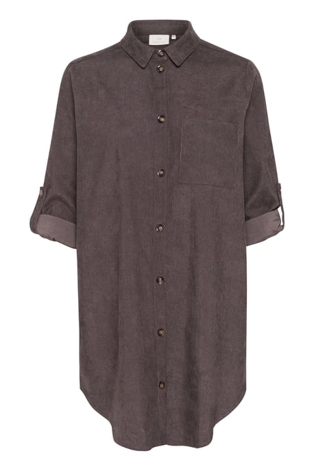 Langarm - Hemd Loose fit Major Brown C. brown - Image 4