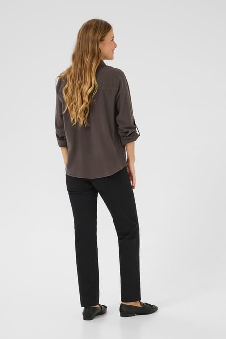 Langarm - Hemd Regular fit Black Oyster - Image 2