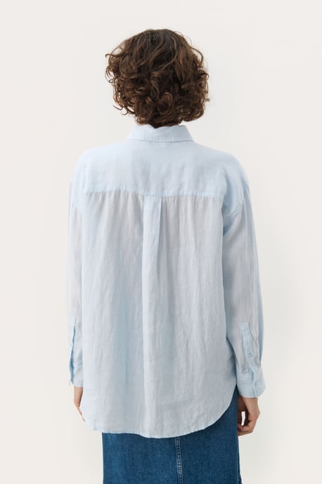 Langarm - Hemd Oversize fit Ice Water - Image 3