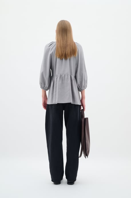 Langarm - Hemd Gerade Passform Silver Lake Blue - Image 2
