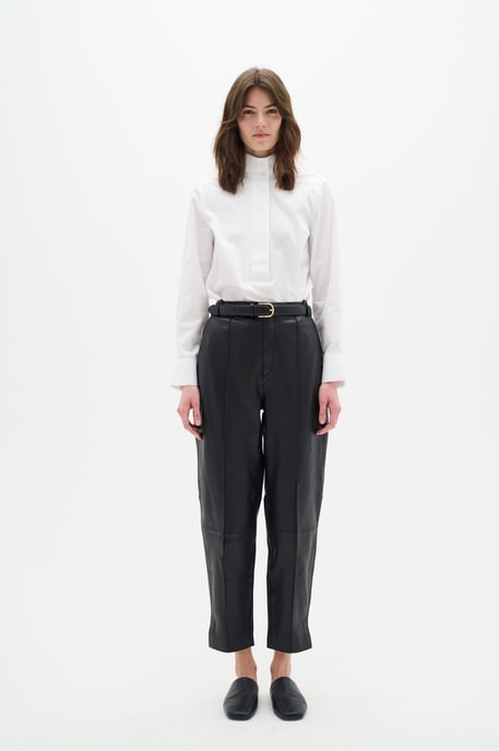Langarm - Hemd Lockere Passform Pure White - Image 5