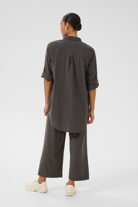 Langarm - Hemd Loose fit Black Oyster - Image 4