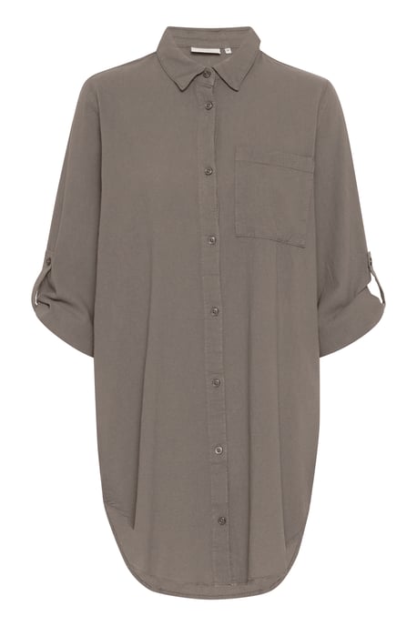 Langarm - Hemd Loose fit Smoked Pearl - Image 4