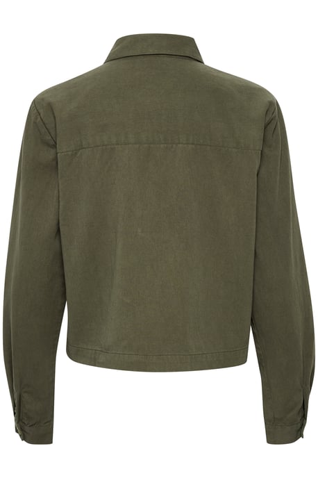 Langarm - Hemd Regular fit Forest Night dark green - Image 5