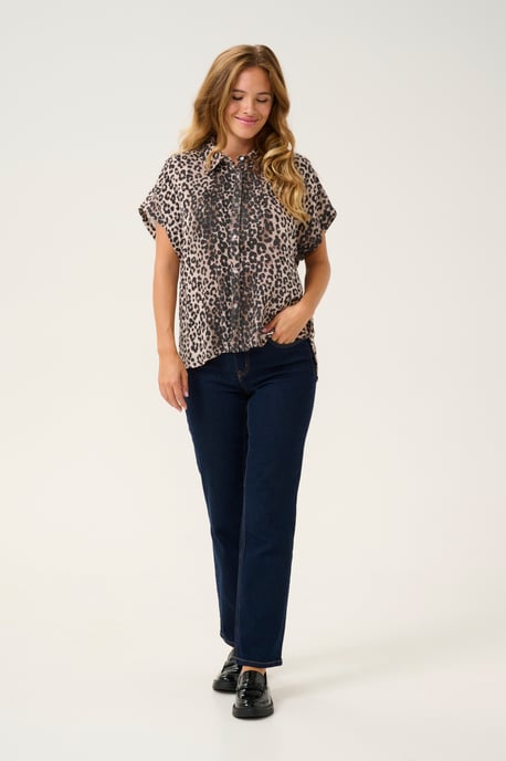 Hemd Oversize fit Leopard - Image 1