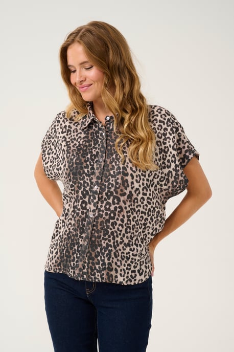 Hemd Oversize fit Leopard - Image 3