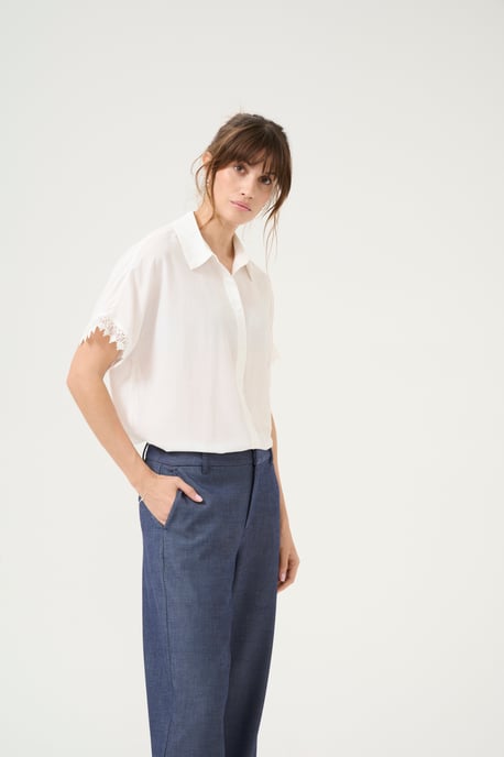 Hemd Relaxed fit Spring Gardenia cream - Image 3