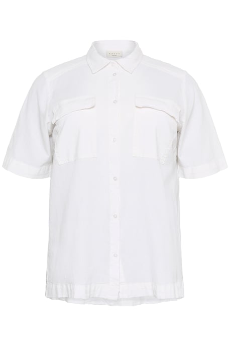 Kurzarmhemd Loose fit Chalk white - Image 4