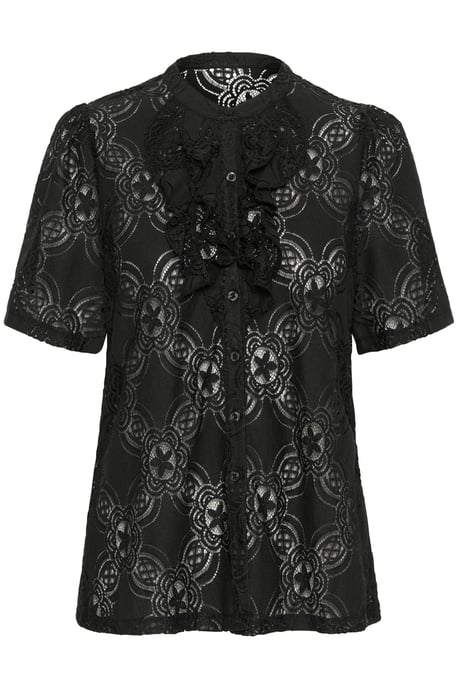 Kurzarmhemd Regular fit Blac - Image 4