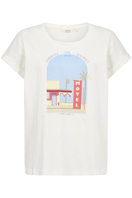 T-shirt Loose fit Blue Yellow Motel white multi - Image 4