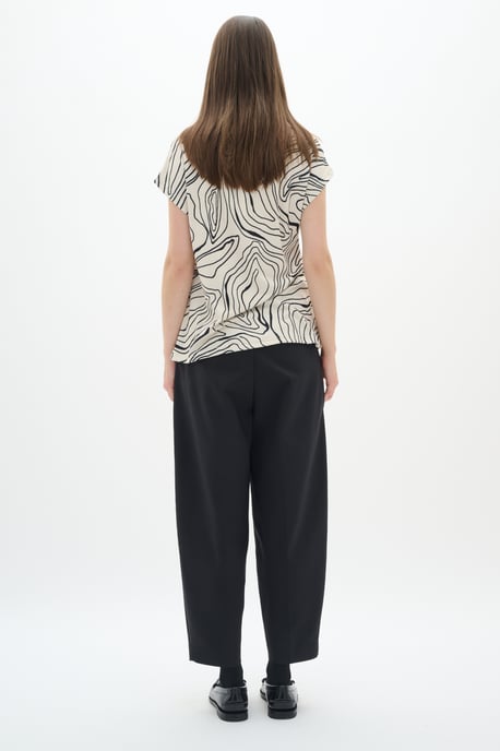 T-shirt Gerade Passform Graphic Stripe - Image 4