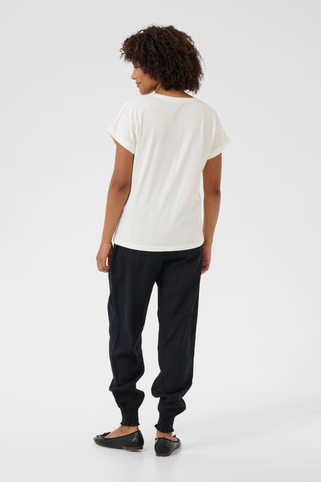 T-shirt Loose fit Black Model Sketch black - Image 2
