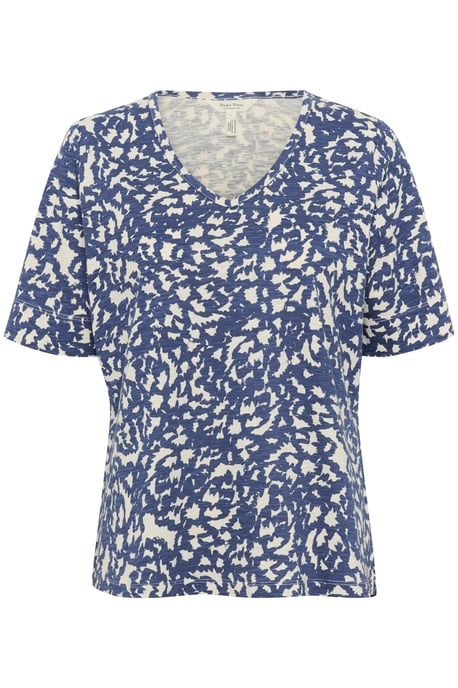 T-shirt Relaxed fit Oceana Graphic Print blue white - Image 4