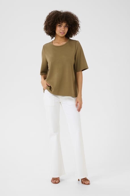 T-shirt Baggy fit Dusky Green - Image 1