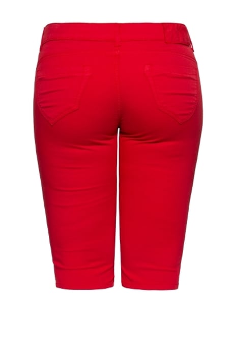 Amor, Truth & Trust Damen Slim Fit Caprihose Zoe Fiery Red - Image 2