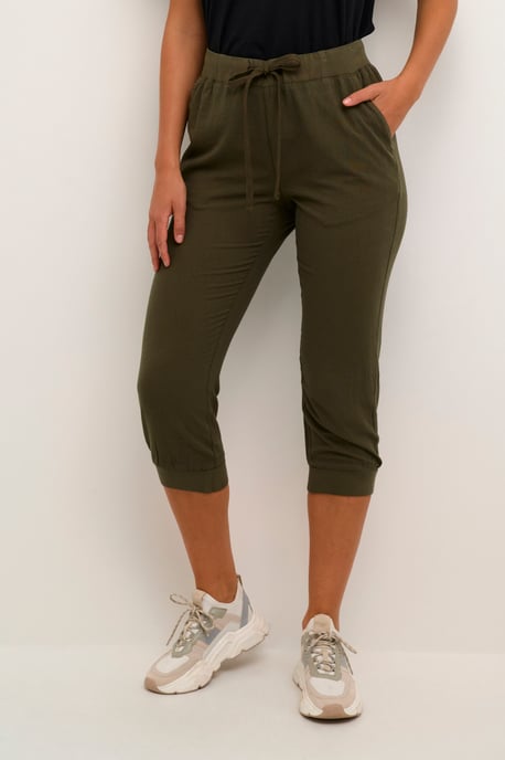 Caprihose Regular fit Grape Leaf green - Image 3