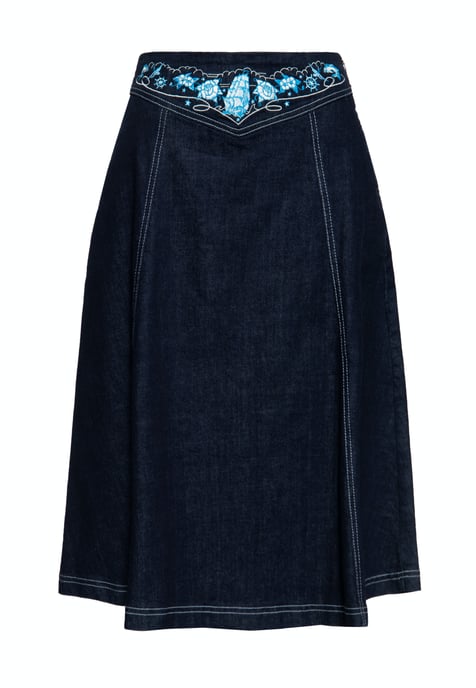 Queen Kerosin Damen Denim Swing Rock Denim - Image 1
