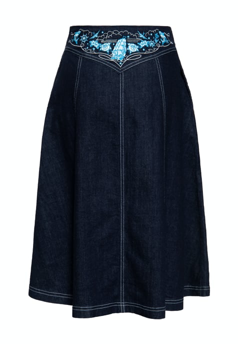 Queen Kerosin Damen Denim Swing Rock Denim - Image 2