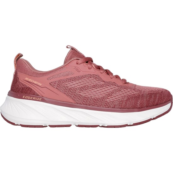 Skechers Edgeride Power Flow Damen Textil Sneaker in dunklem Malvenfarben - Image 2