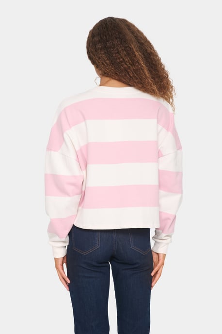 Trackjacket-sweat Lockere Passform Pink Nectar - Image 3