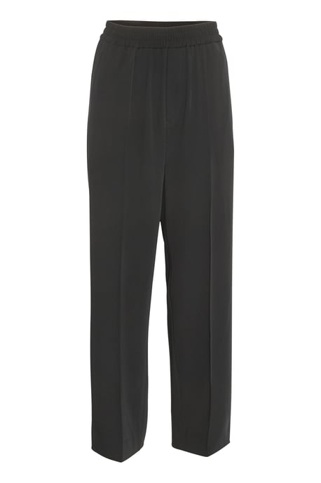 Pants Suiting Gerade Passform Blac - Image 5